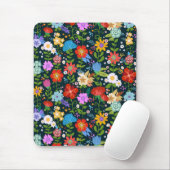 Ditsy-nahtlose Blume Muster-13554 Mousepad (Mit Mouse)