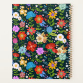 Ditsy-nahtlose Blume Muster-13554 Planer (Rückseite)
