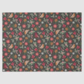 Ditsy Natural Christmas Seidenpapier (Vorderseite)