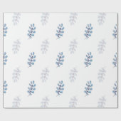 Ditsy-Schneeflocken-Muster Hintergrundtexturen Geschenkpapier (Flach)
