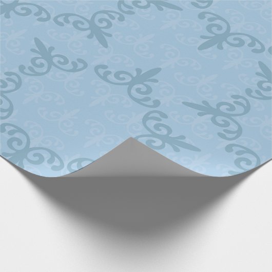 Ditsy Snowflake pattern backgrounds textures Geschenkpapier (Ecke)