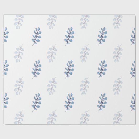 Ditsy Snowflake pattern backgrounds textures Geschenkpapier (Flach)
