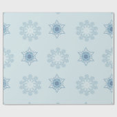 Ditsy Snowflake pattern backgrounds textures Geschenkpapier (Flach)