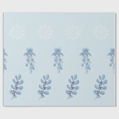 Ditsy Snowflake pattern backgrounds textures Geschenkpapier (Flach)