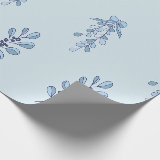 Ditsy Snowflake pattern backgrounds textures Geschenkpapier (Ecke)