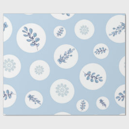 Ditsy Snowflake pattern backgrounds textures Geschenkpapier