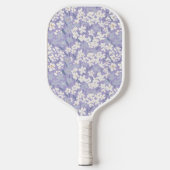 Ditsy Wildblumen Periwinkle Ihr Name - #P240072 Pickleball Schläger (Vorderseite)