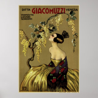 Ditta Giacomuzzi Venedig Poster