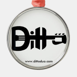 Ditto Acoustic Duo Ornament