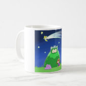 Ditto-Wunsch auf einen Stern Kaffeetasse (Vorderseite Links)