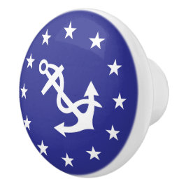 Ditty Bag_White Anchor_Circle of Stars_insignia Keramikknauf