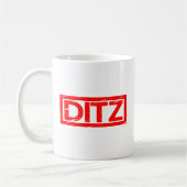Ditz Briefmarke Kaffeetasse (Links)