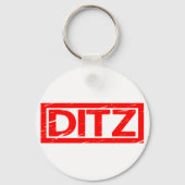 Ditz Briefmarke Schlüsselanhänger (Rückseite)
