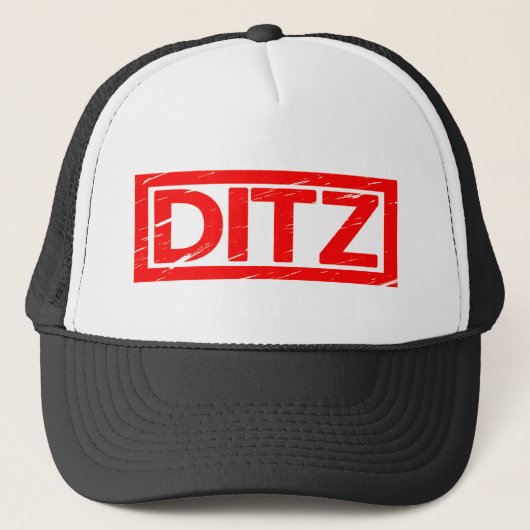 Ditz Briefmarke Truckerkappe (Vorderseite)