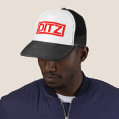 Ditz Briefmarke Truckerkappe (Beispiel)