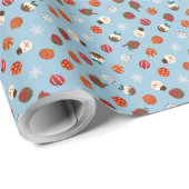 Ditzy Christmas Punkte Geschenkpapier (Rolleneckpunkt)