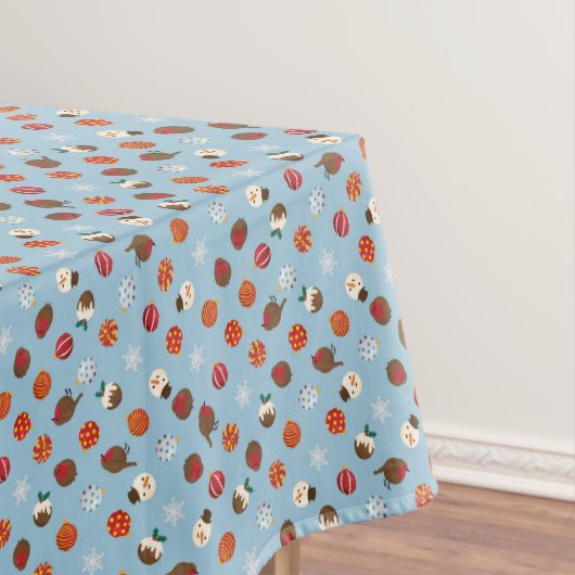 Ditzy Christmas Punkte Tischdecke (Beispiel)