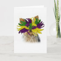 Ditzy Dogs~Original Notecard~Yorkie