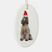 Ditzy Dogs~Original Ornament~Cocker Spaniel Keramikornament (Rechts)
