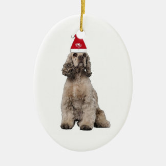 Ditzy Dogs~Original Ornament~Cocker Spaniel Keramikornament