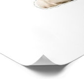 Ditzy Dogs~Original Poster~Beagle~Christmas Poster (Ecke)