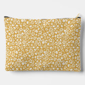 Ditzy Floral Sunset Summer Girls Reise Zubehörtasche (Rückseite)