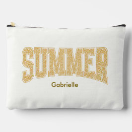 Ditzy Floral Sunset Summer Girls Reise Zubehörtasche