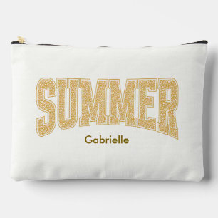 Ditzy Floral Sunset Summer Girls Reise Zubehörtasche