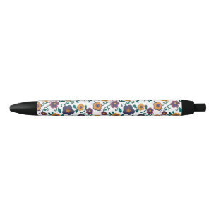 Ditzy Retro Daisy aus den 70er Jahren in Jewel Ton Kugelschreiber