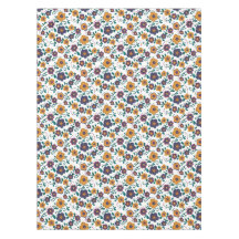 Ditzy Retro Daisy aus den 70er Jahren in Jewel Ton