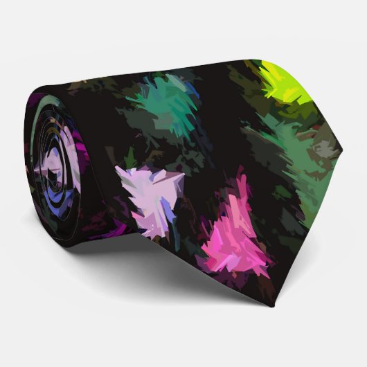 Ditzy Triangle Krawatte (Gerollt)