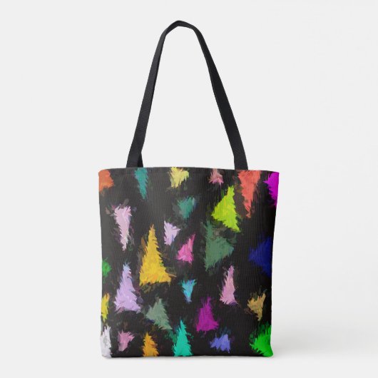 Ditzy Triangle Tote Bag Tasche (Rückseite)
