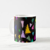 Ditzy Triangles Kaffeetasse (Vorderseite Links)