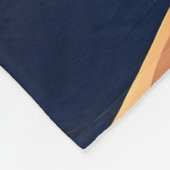 Diute Calico Cat und Wüstenmoon Fleecedecke (Ecke)