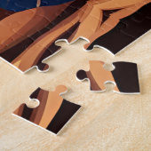 Diute Calico Cat und Wüstenmoon Puzzle (Seite)