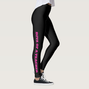 "Diva a Teacher" Leggings