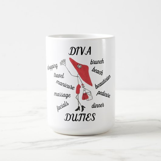 DIVA-AUFGABEN-KAFFEE-TASSE KAFFEETASSE (Mittel)