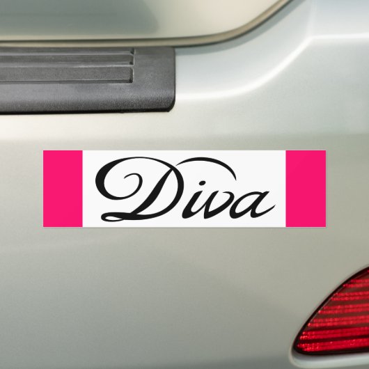 Diva Autoaufkleber (Auf Auto)