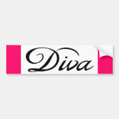 Diva Autoaufkleber (Vorne)