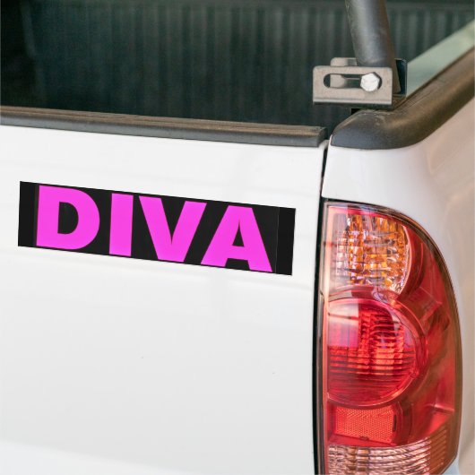 Diva Autoaufkleber (Auf Lkw)