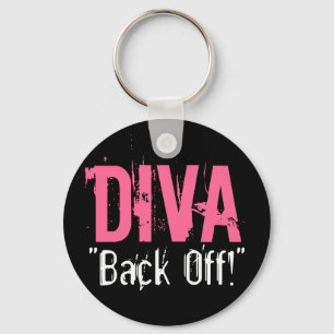 DIVA "Back Off!" Schlüsselanhänger - Individuell a