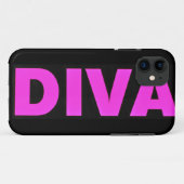 Diva Barely There iPhone SE/5/5S Case (Rückseite (Horizontal))