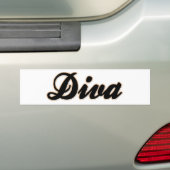 Diva-Baseball-Art Autoaufkleber (Auf Auto)