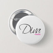 Diva-betisch Button (Vorne & Hinten)