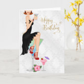 Diva Birthday Card Karte (Gelbe Blume)