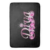 Diva Bling Badematte (Vorderseite Vertikal)