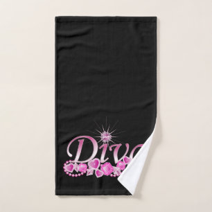 Diva Bling Badhandtuch Set
