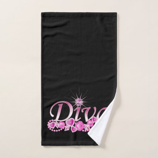 Diva Bling Badhandtuch Set (Handtuch)