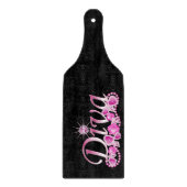 Diva Bling Cutting Board Schneidebrett (Vorderseite)
