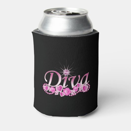 Diva Bling Dosenkühler (Kanne Rückseite)